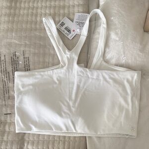 Lululemon Athletica NWT White Racer bra